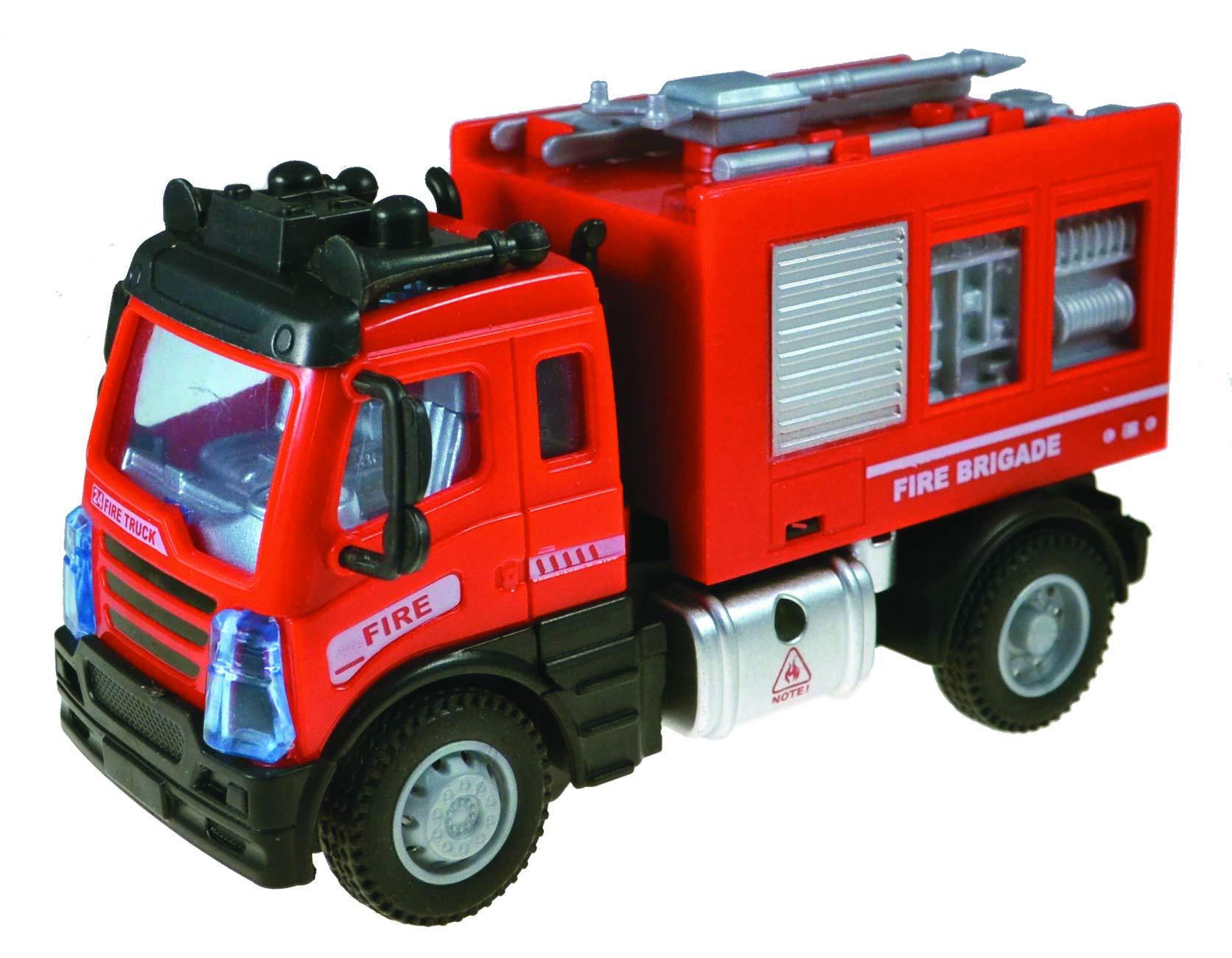 27MHz RC Working Vehicles Mini ② Chemical Fire Truck