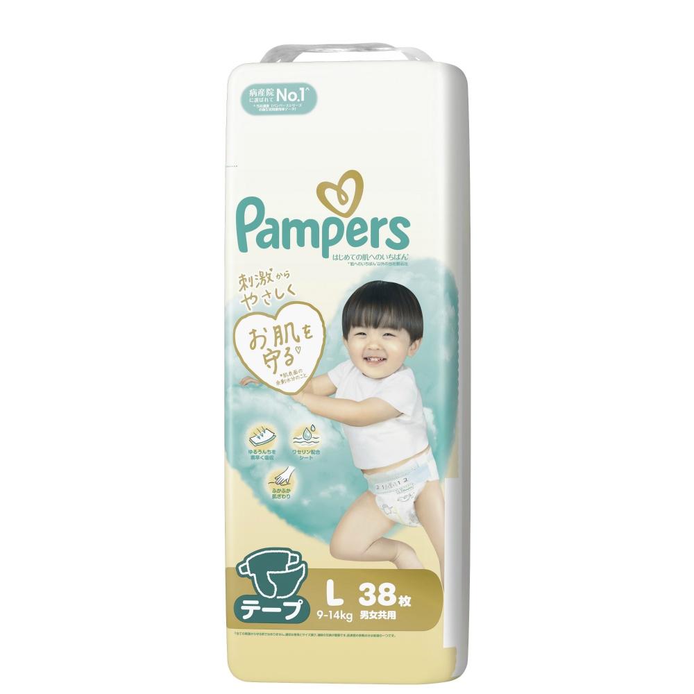 Pampers First Touch for Baby's Skin / Super Jumbo L