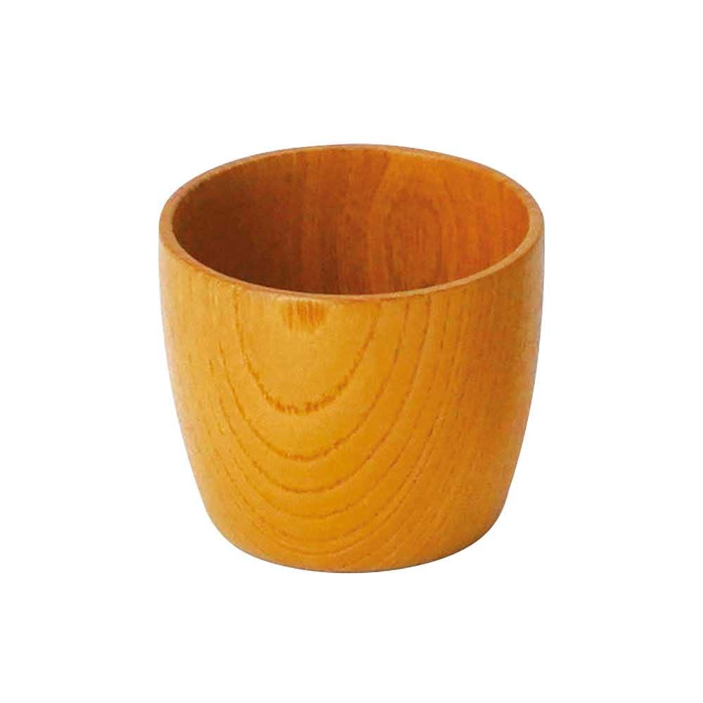 Yamaco Yumi Commercial Use Keyaki Wood Sake Cup-Style Small Bowl Bowl-Shaped yamaco12020
