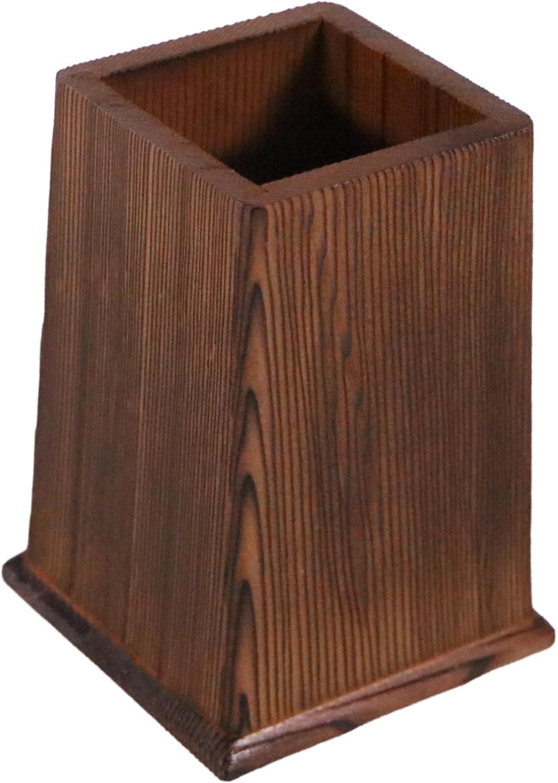 Yamaco Yumi Commercial Use Charred Cedar Chopstick Holder yamaco16309