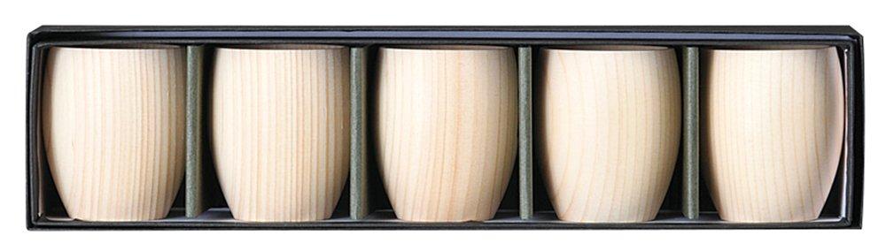 Yamaco Temahima Workshop Iki Round Sake Cup 5-Piece Set yamaco89246