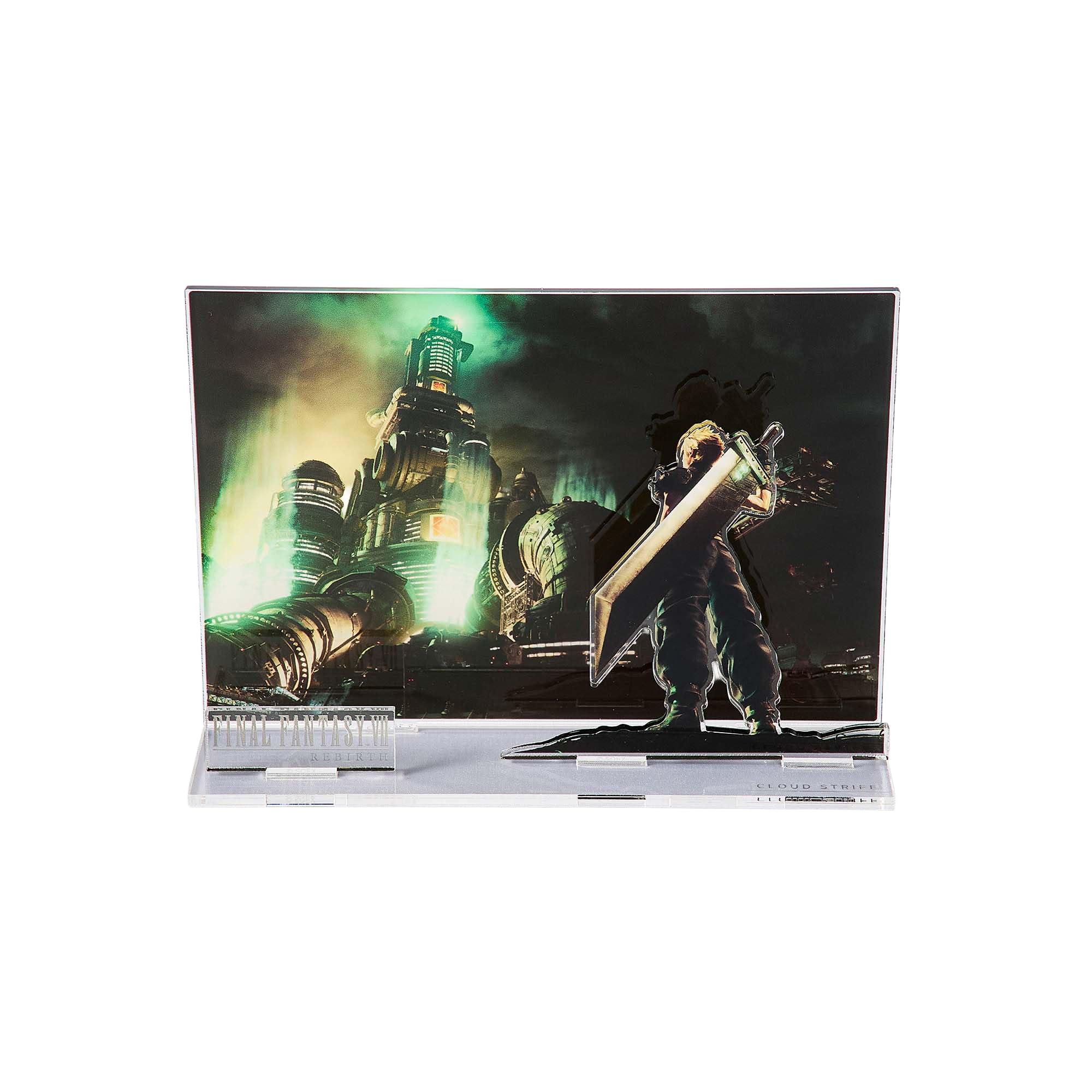FINAL FANTASY VII REVERSE Acrylic Diorama Key Art: Cloud