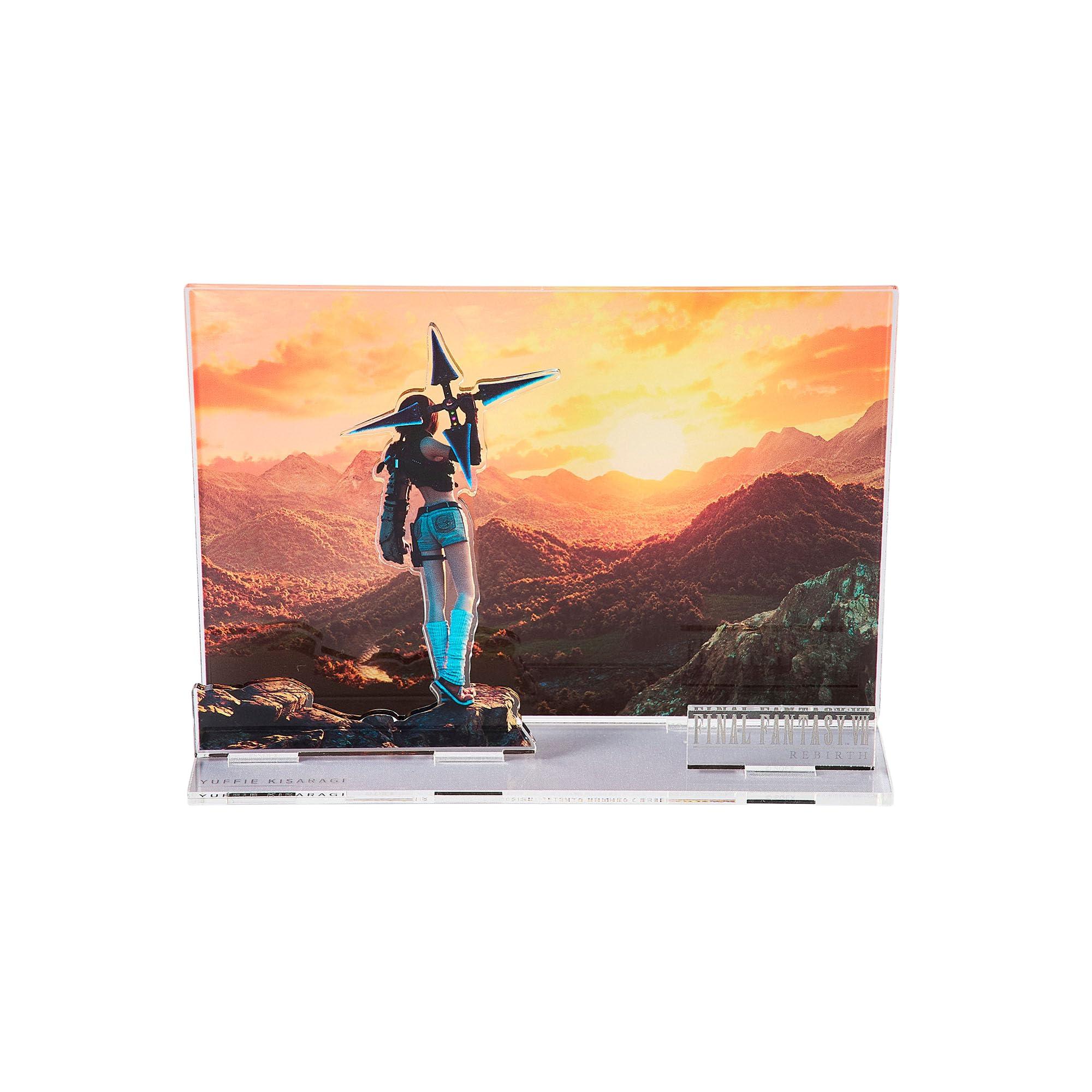 Final Fantasy VII Rebirth Acrylic Diorama Key Art: Yuffie