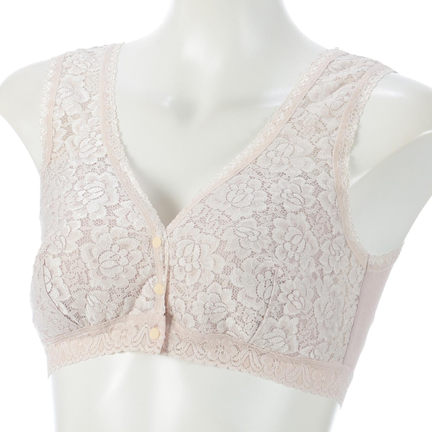Easy-to-Wear Front-Opening Bra M/L