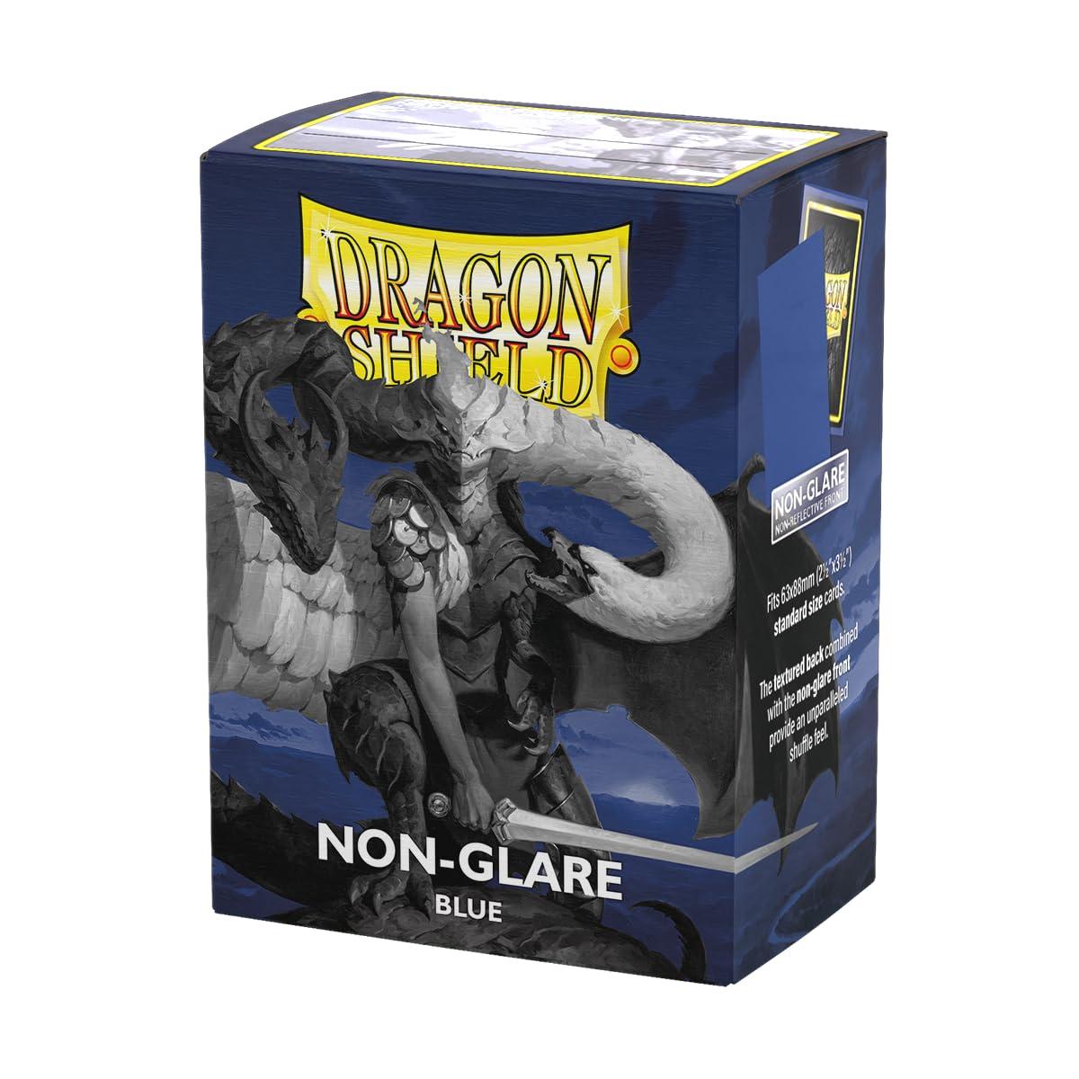 Dragon Shield Matte Non-Glare STD Size Blue (Embossed & Matte)