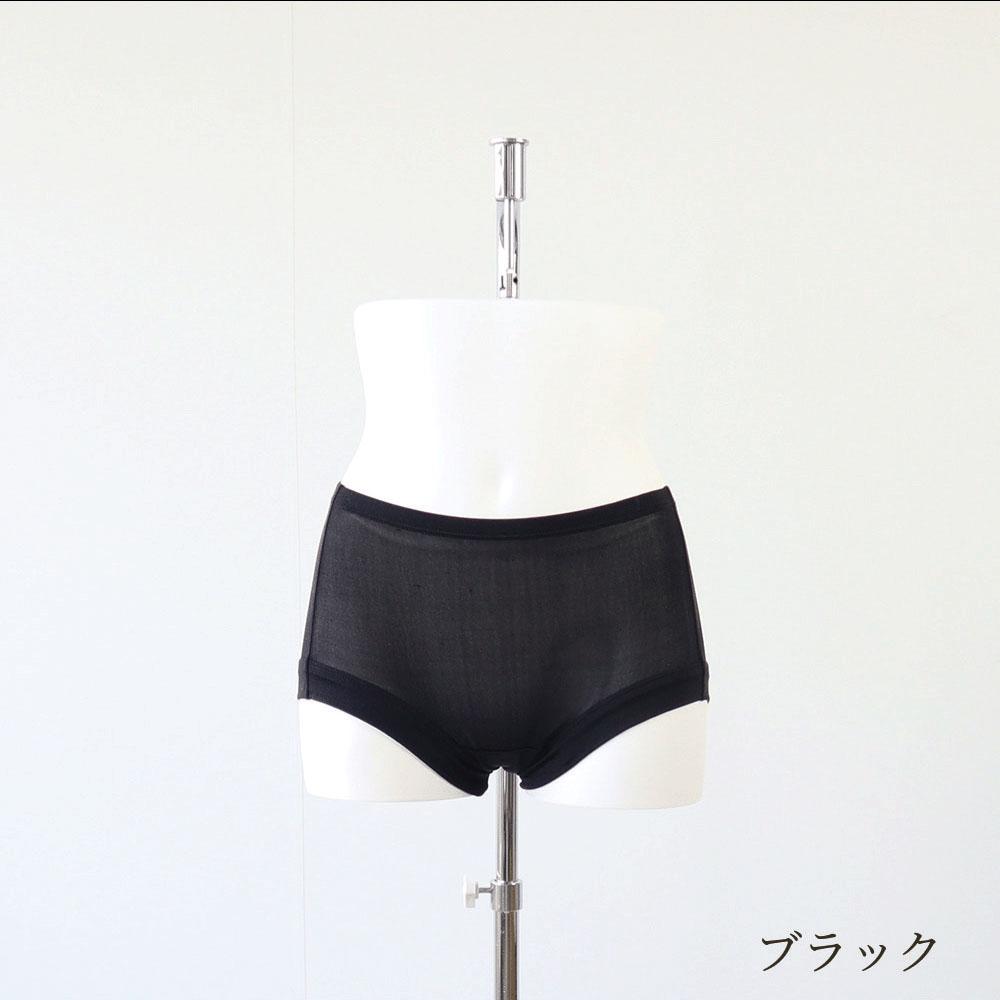 100% Pure Silk Boxer Briefs (Jersey Knit) Black LL (2L)