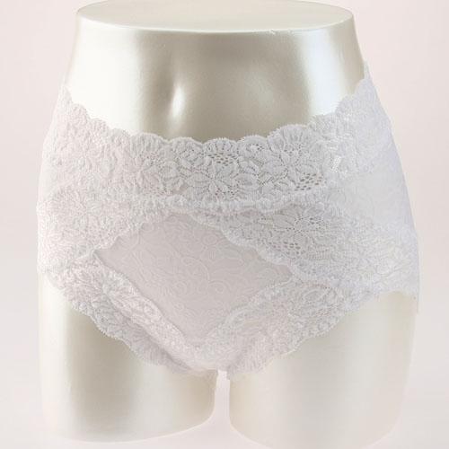 Jacquard Power Mesh Shorts (Control Shorts)　White　M