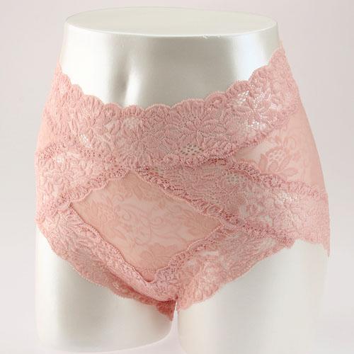 Jacquard Power Mesh Shorts (Control Shorts)　Rose　L