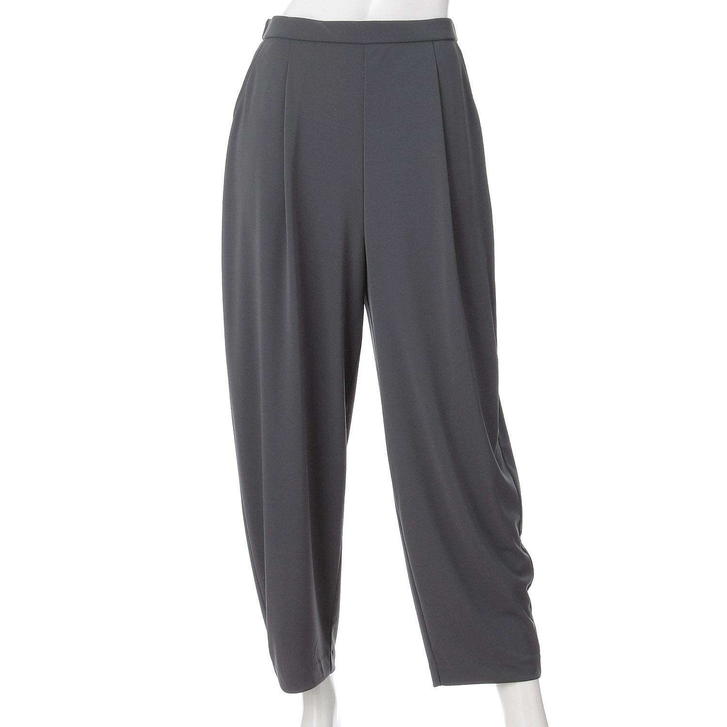 Tuck One Peach Smooth Cocoon Pants