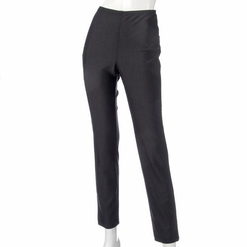 Pittats Stick Pants with Back Pockets - Black