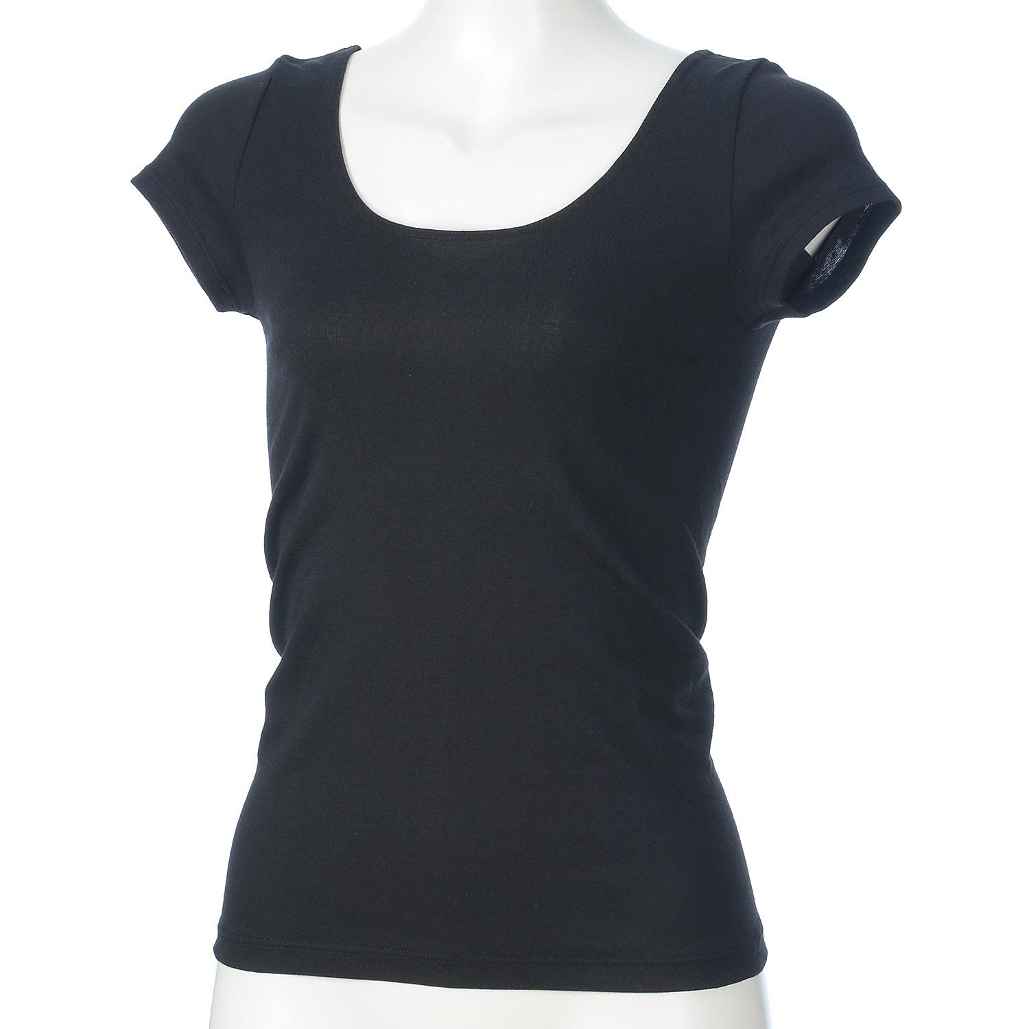 Jouaillier Sweat-Wicking Innerwear French Sleeves Black L