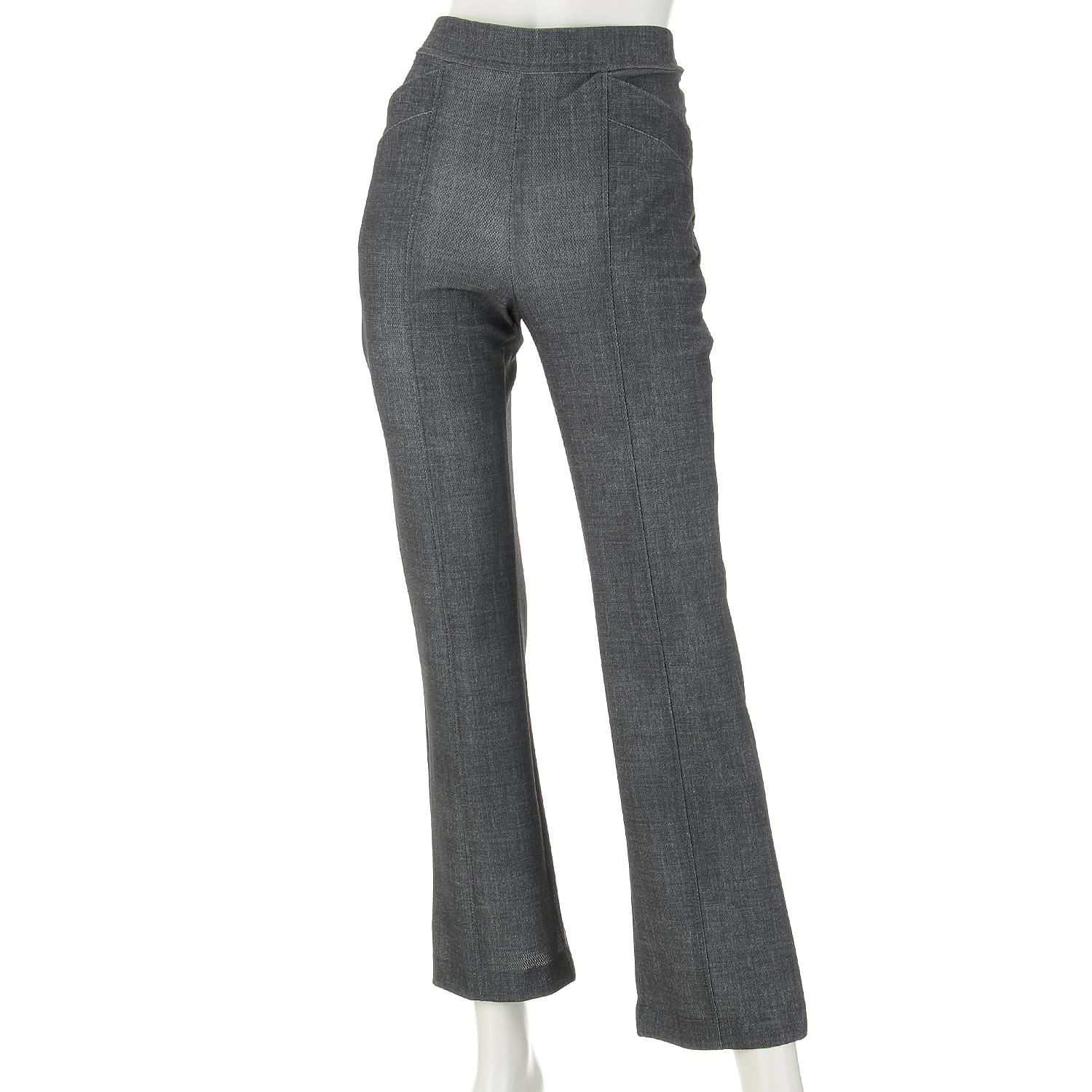 Cool Effect Denim Print Fit Pants Inseam 72cm