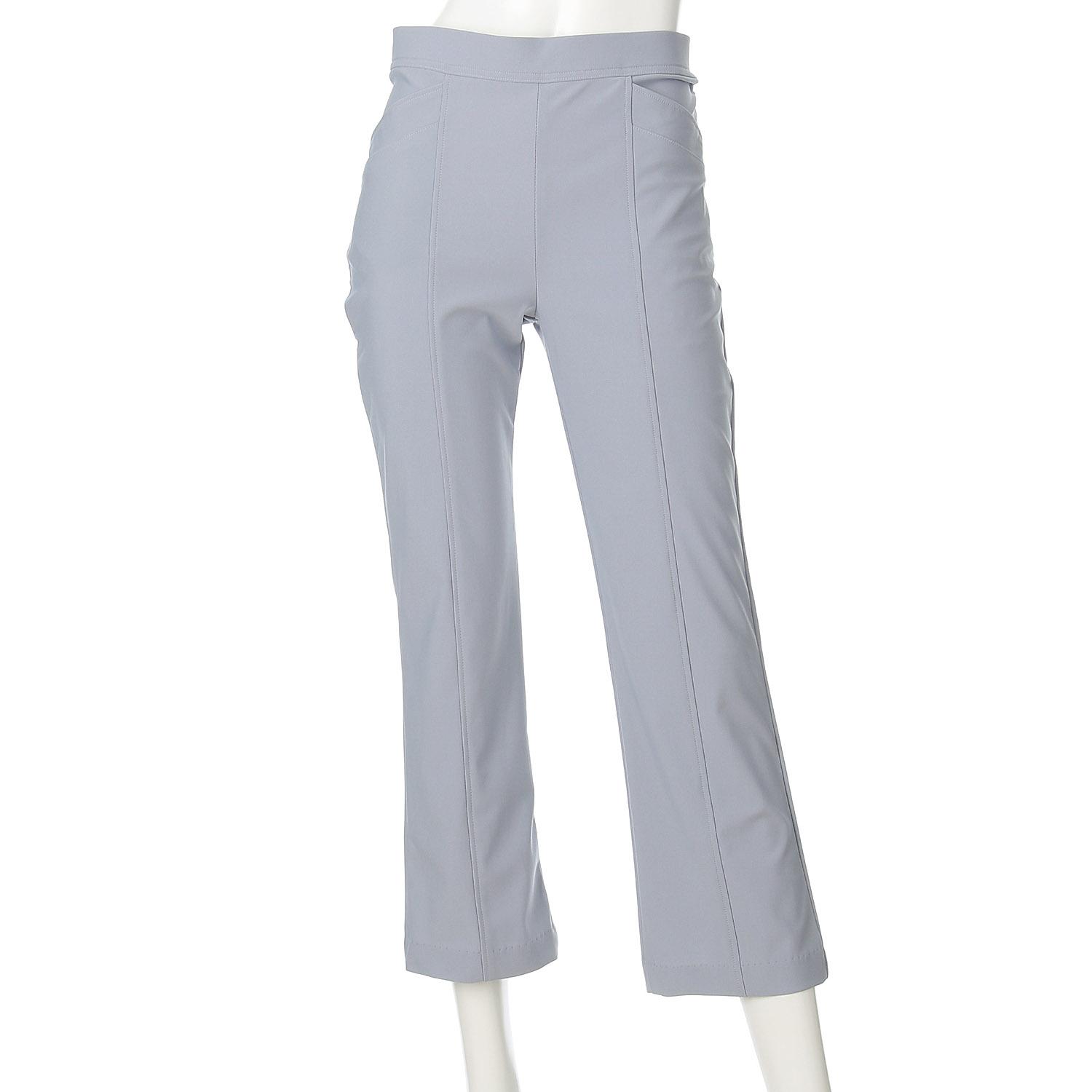 Fitted Pants, Solid Color, 65cm Inseam Length