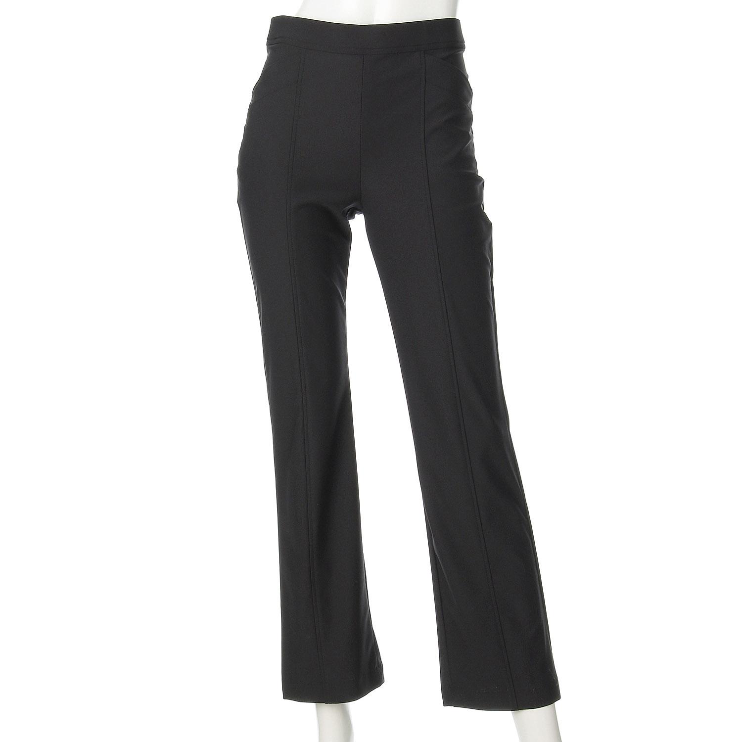Fitted Pants Solid Color 72cm Inseam Length