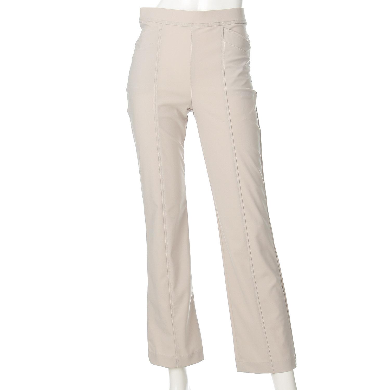 Fitted Pants Solid Color 72cm Inseam Length