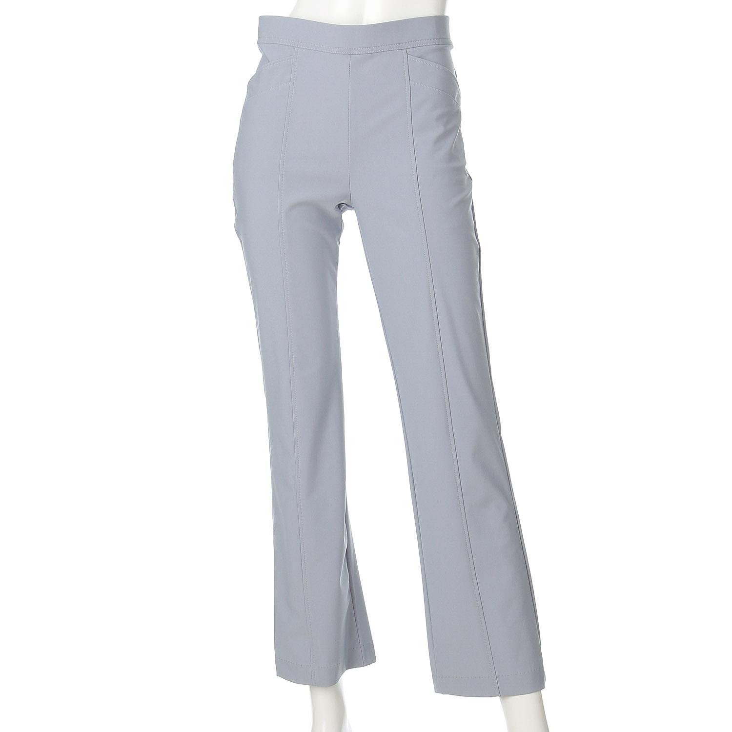Fitted Pants Solid Color 72cm Inseam Length