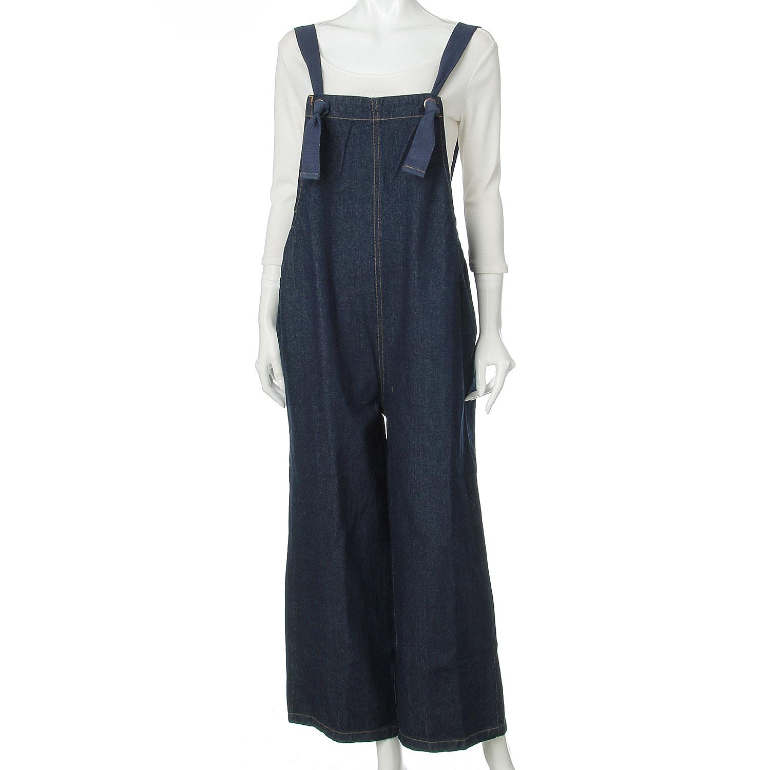 LUPILIEN Denim Overalls Navy F (Free)