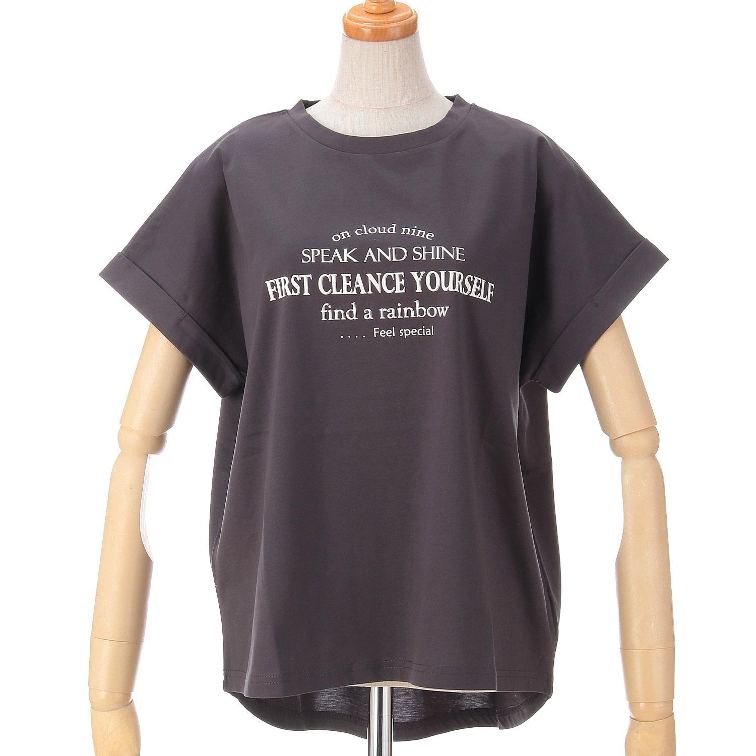 Vingtrois Dry Touch Cotton English Logo Charcoal M