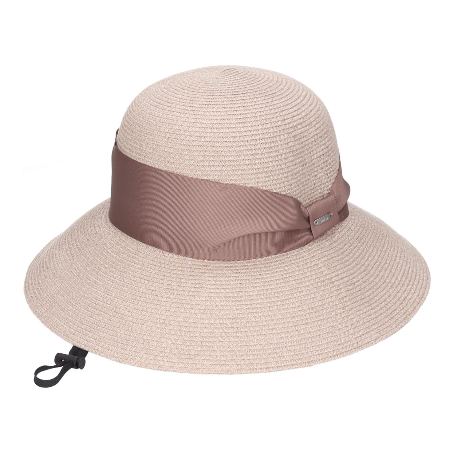 MILSA Silk Lamé Capeline