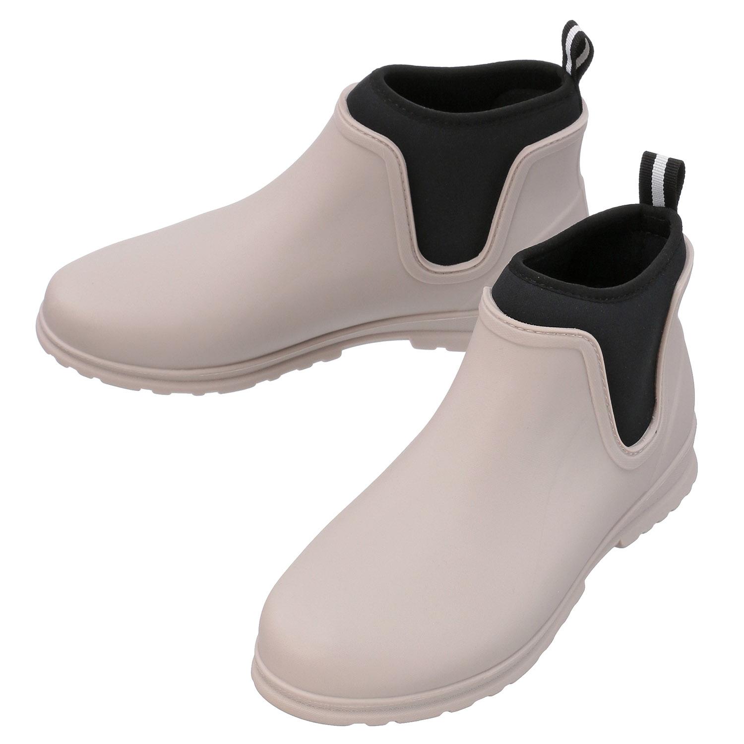 SCANDINAVIAN FOREST Neoprene Rain Boots SF630 Greige L