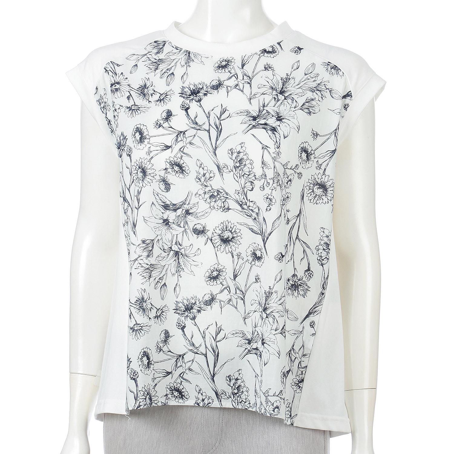 Printed Tunic with Cut-and-Sew Details 04 M