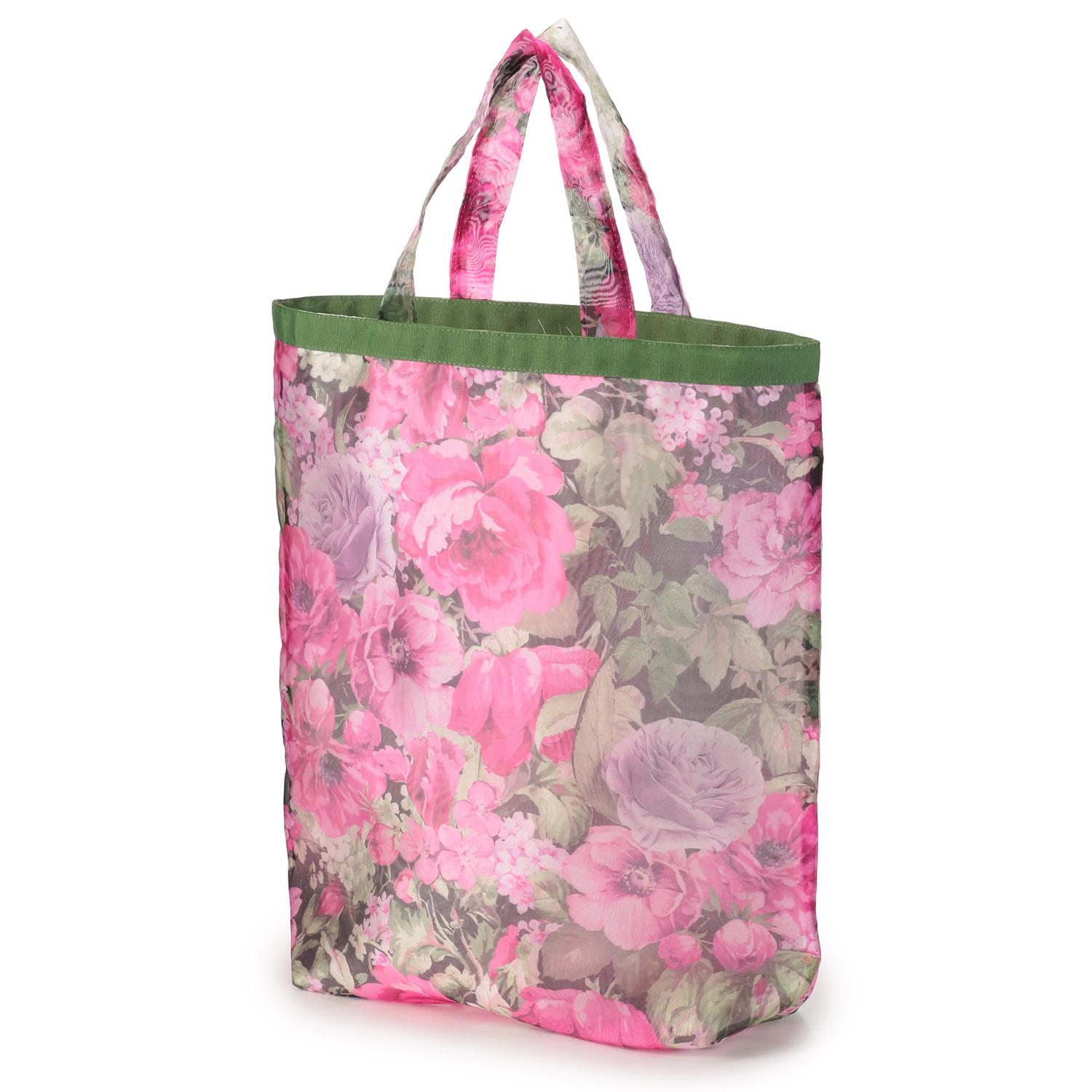 Floral Organza Tote Bag