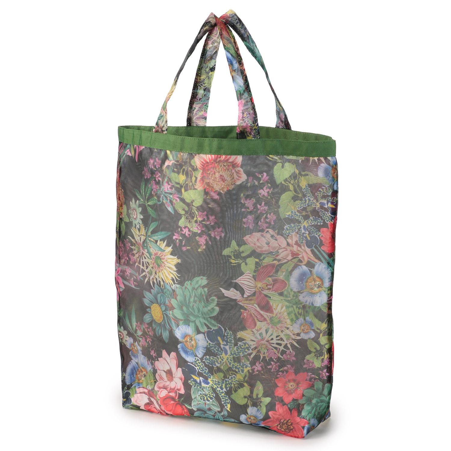 Floral Organza Tote Bag