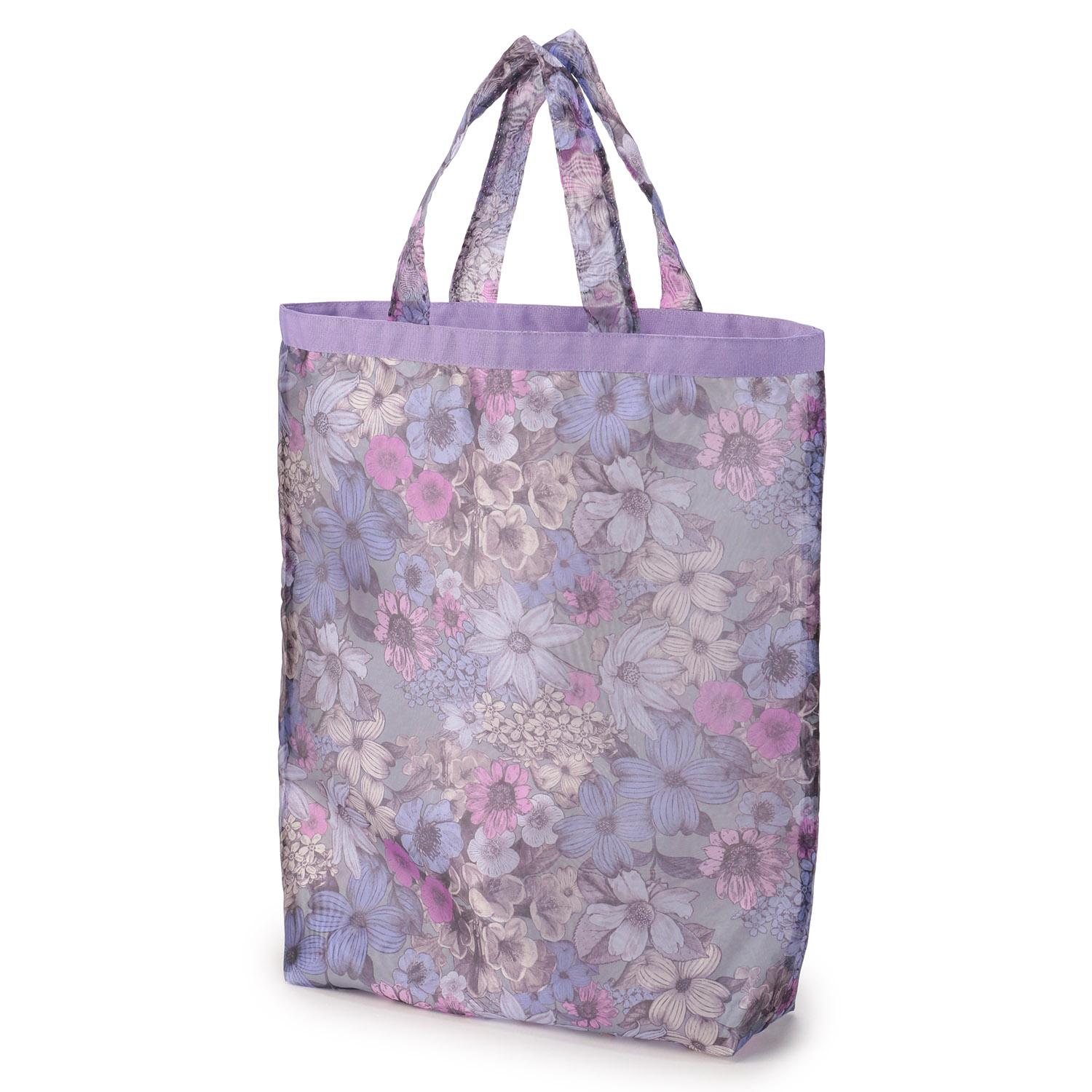 Floral Organza Tote Bag