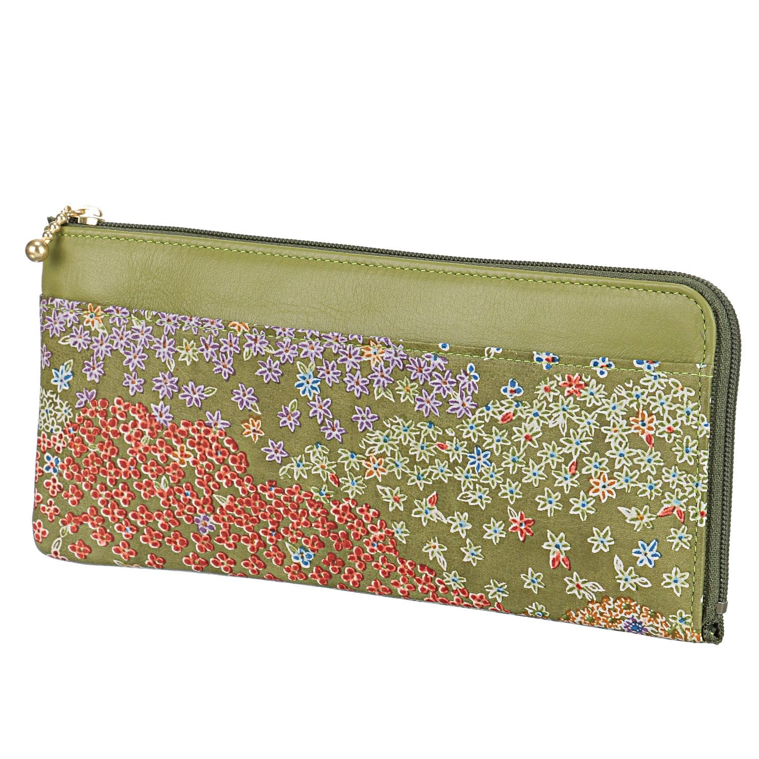 Kyoto Yuzen L-Shaped F-Type Wallet