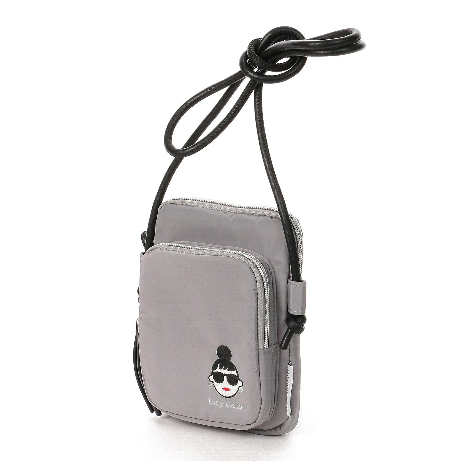 Lady Emma Mini Pouch - Gray
