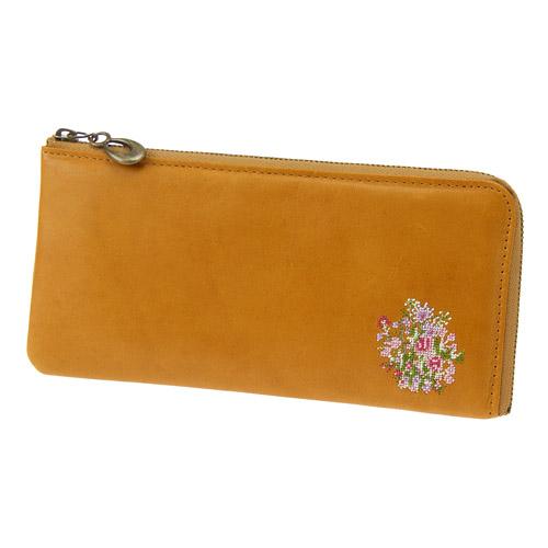 Dream Poetry Collection Horse Leather L-Zip Billfold