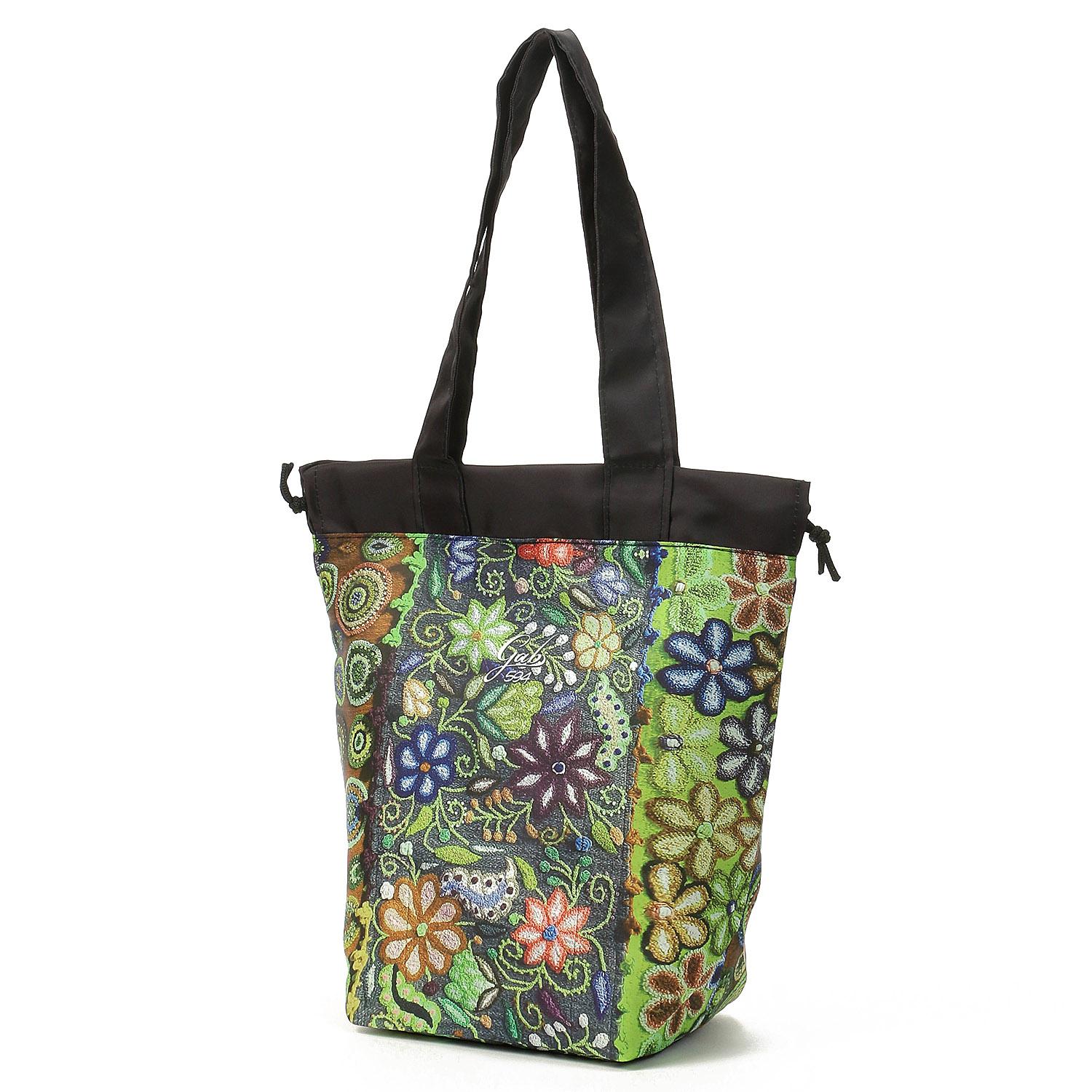 GABS Printed Tote Bag - Green
