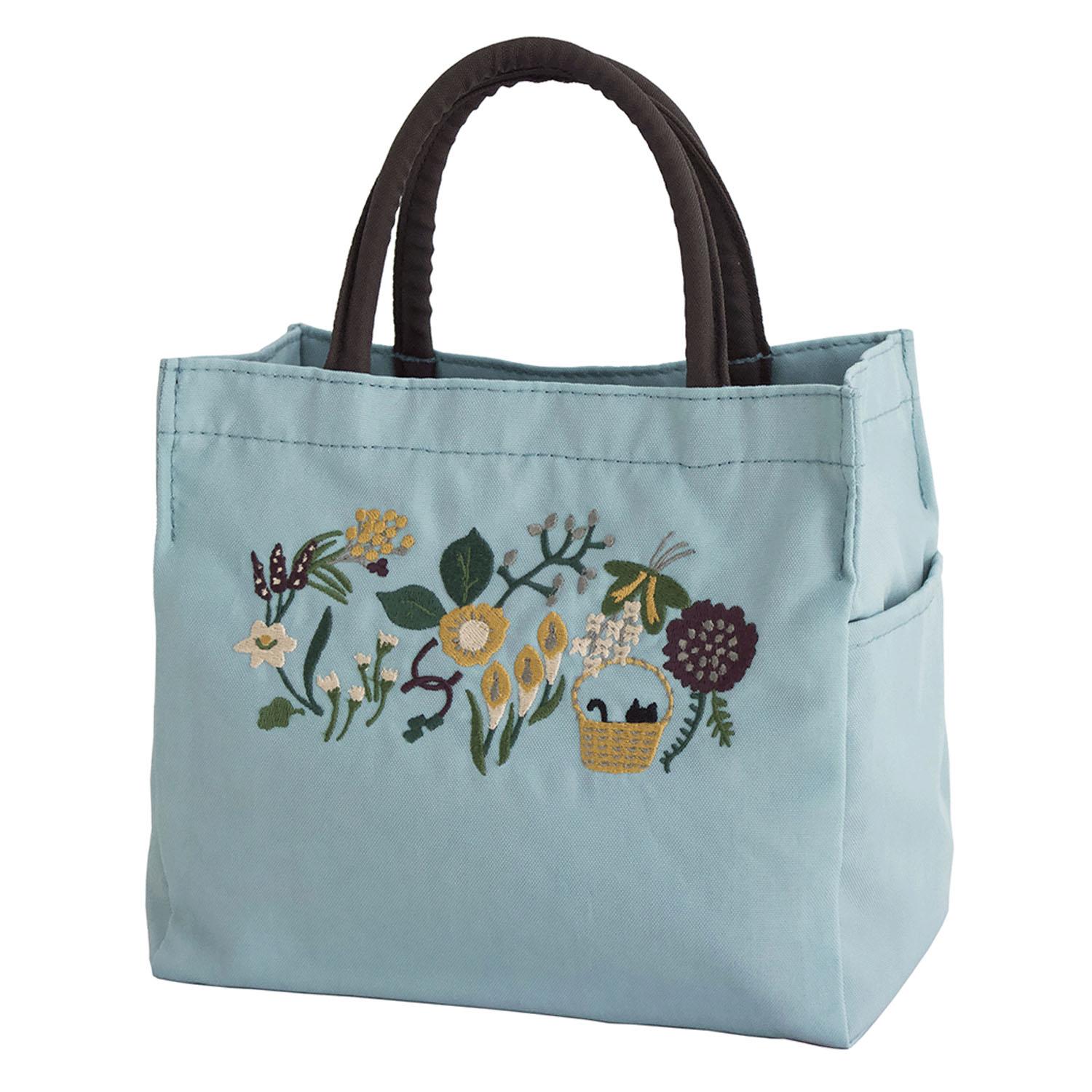 ATSUKO MATANO Embroidered Gusseted Tote Nap