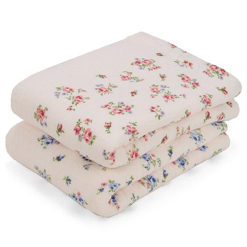 Rose Chiffon Gauze Bath Towel