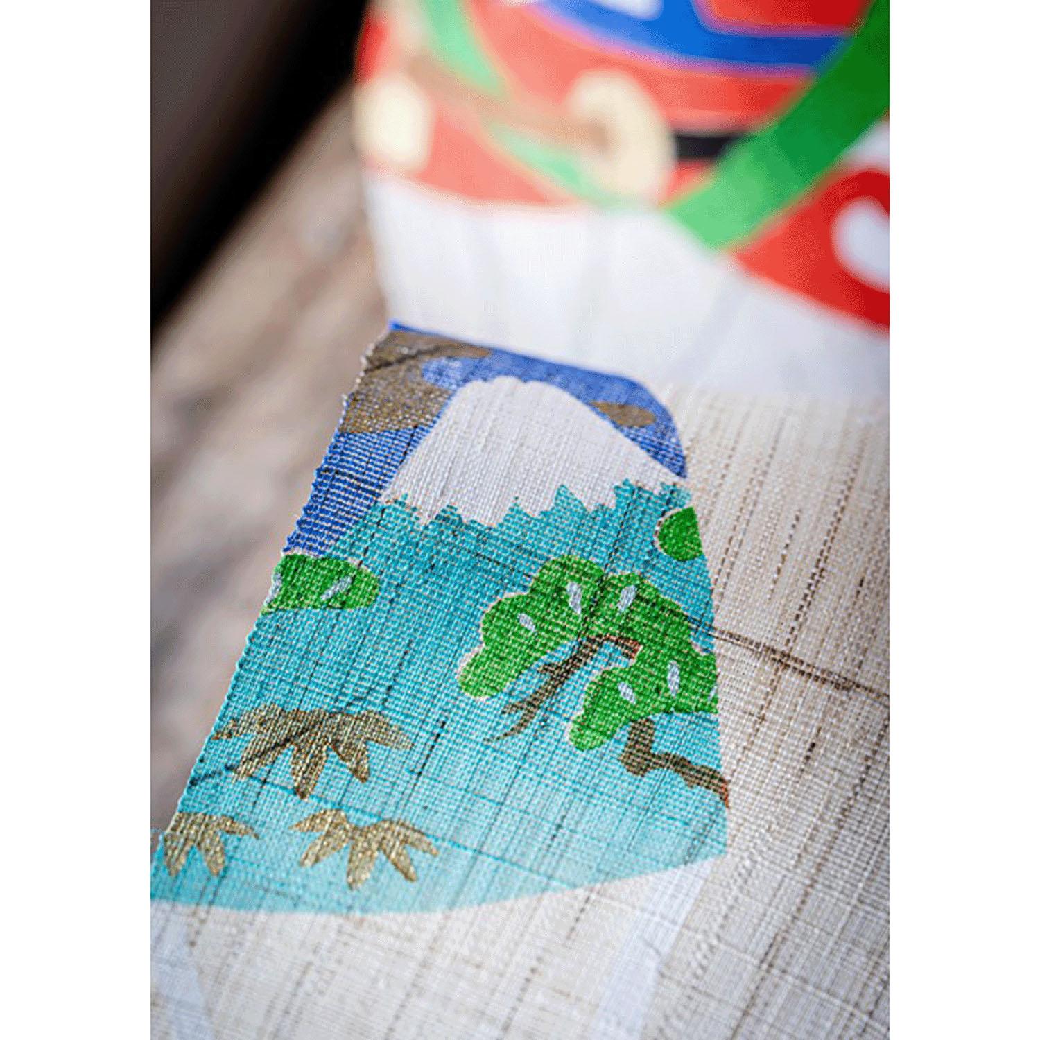 Narrow Tapestry: Winter Shiro P 96 Kite Flying