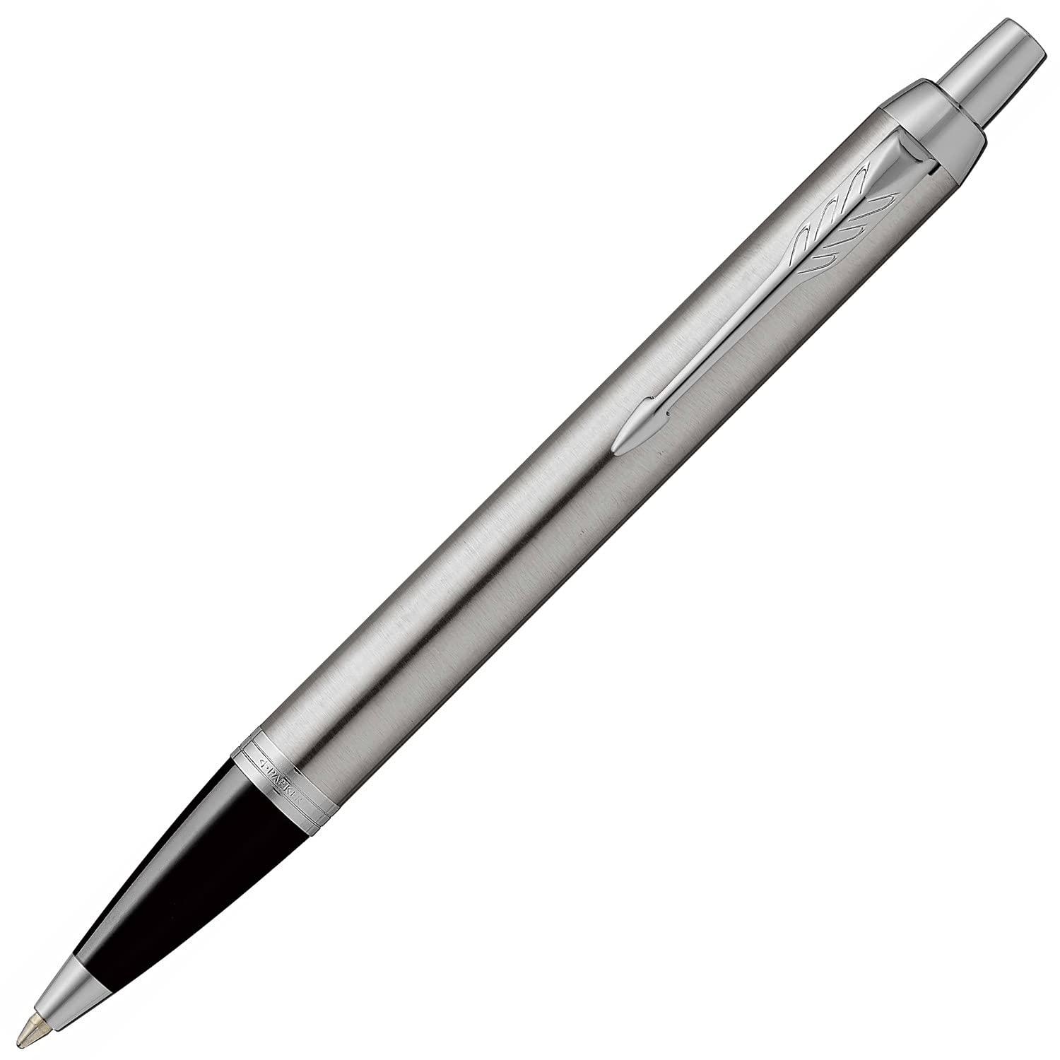 PARKER IM Brushed Metal CT Ballpoint Pen A memorable pen for someone special PK-2143415Z