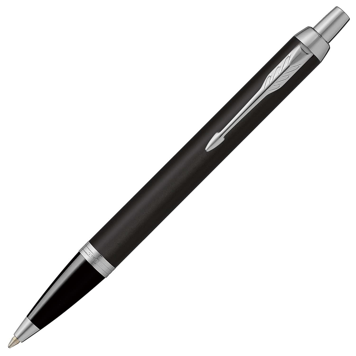 PARKER IM Matte Black CT Ballpoint Pen A memorable pen for someone special PK-2143442Z