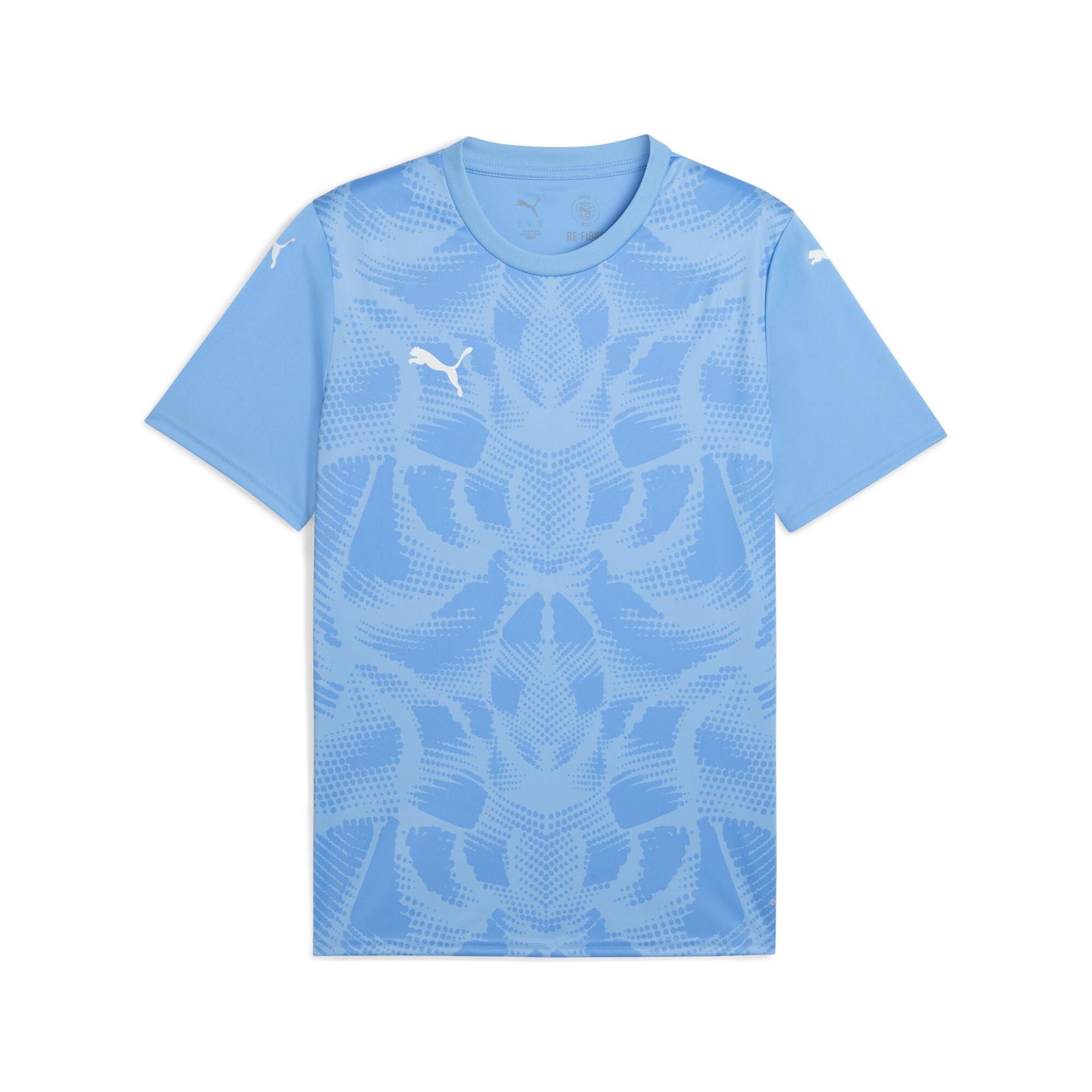 TEAMULTIMATE Graphic Tee 2025 Spring/Summer Color Team Light Blue/Puma White (18) Size: XL