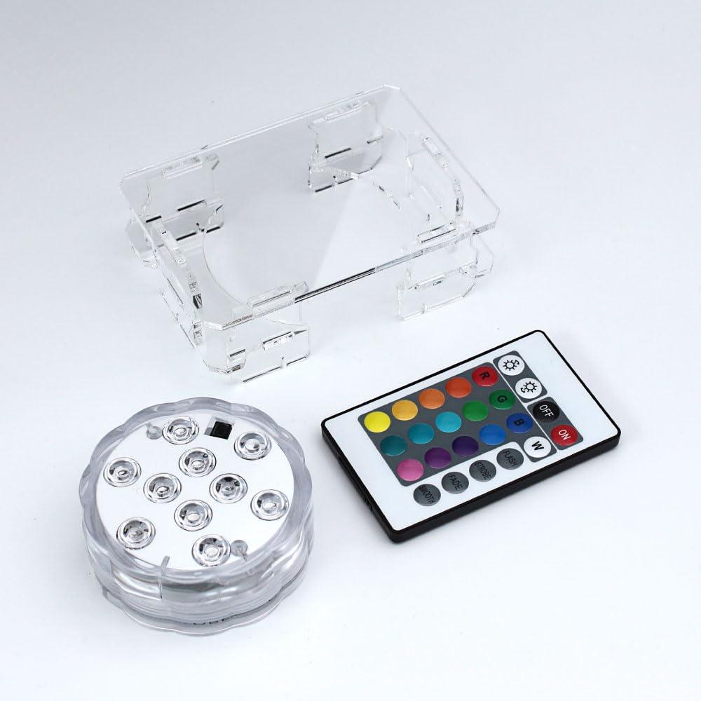 Japan Trust Technology Figure Stage Light-Up Base AB7 Type LED Light Stand Set LBRGB-AB07-SET