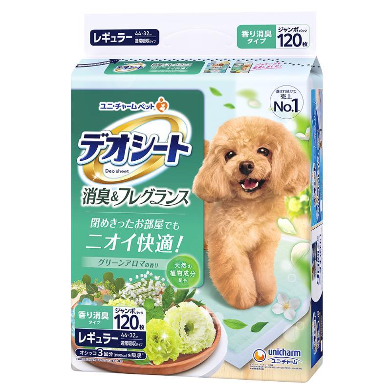 Deo Sheet Deodorant & Fragrance Green Aroma Scent Regular 120 sheets