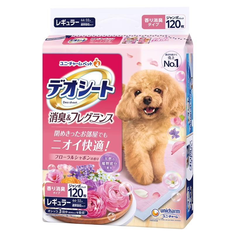 Deo Sheet Deodorizing & Fragrance Floral Soap Scent Regular 120 Sheets