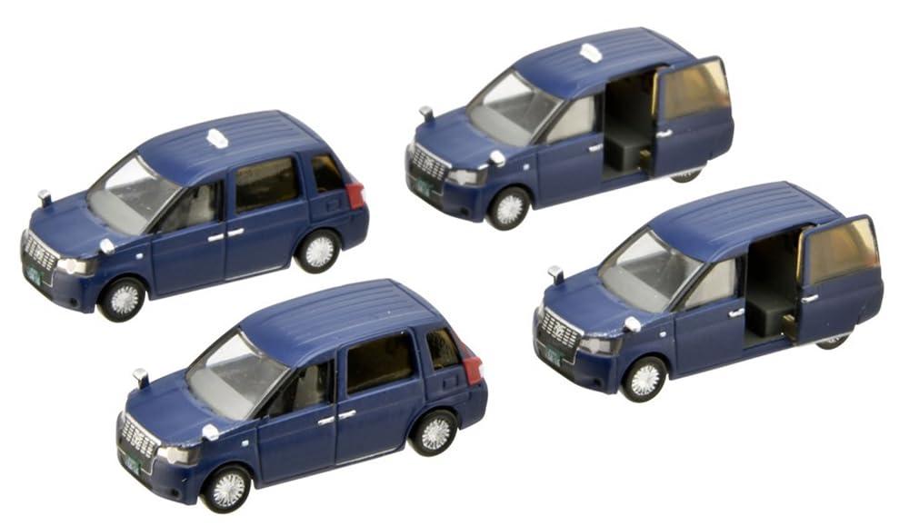 Tomytec The Car Collection Car Colle Basic Set Select JPN Taxi Deep Blue Diorama Accessories 336228