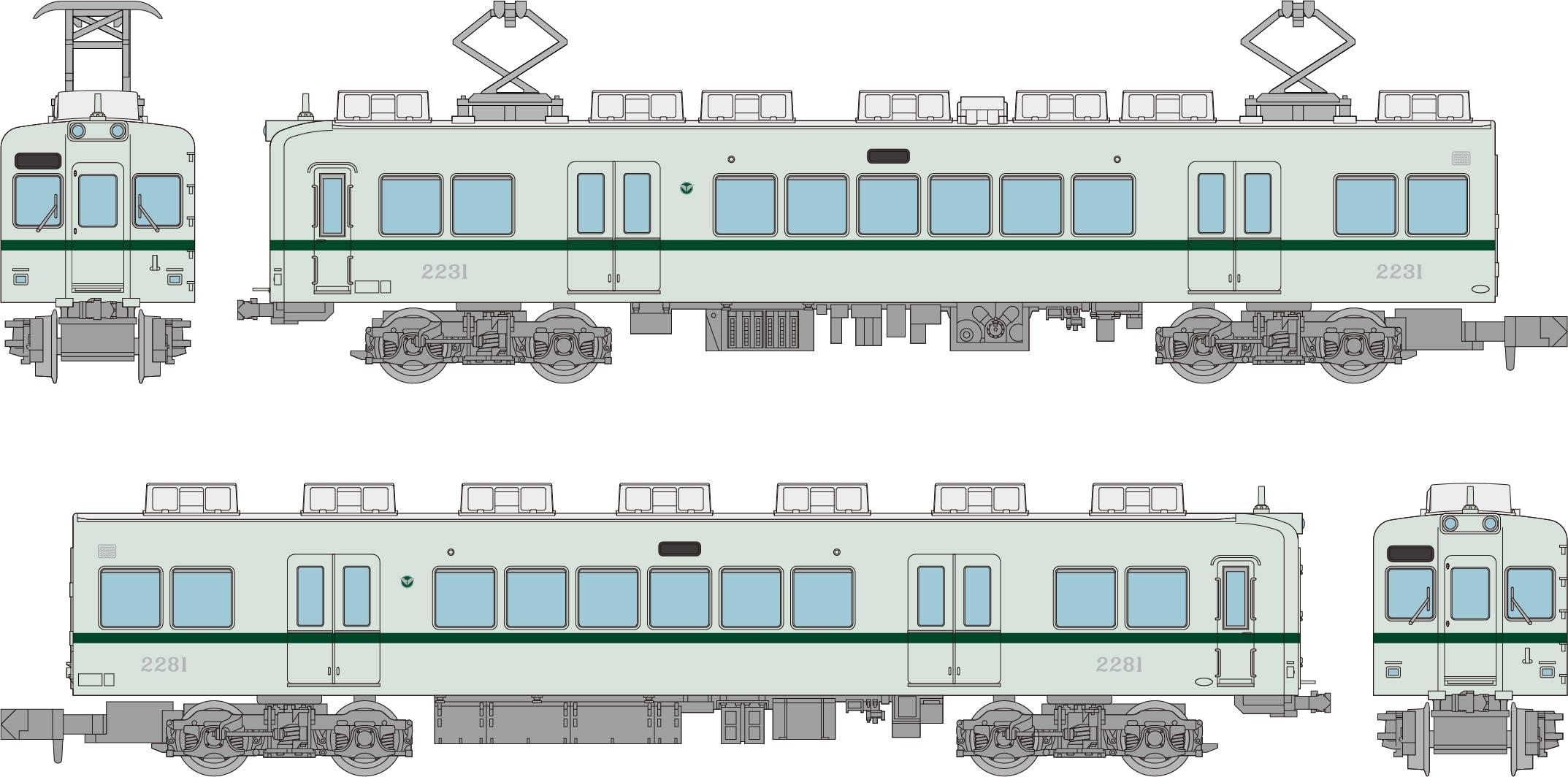 Tetsu-Kore Nankai Electric Railway 2200 Series 2230 Type (Thank you)