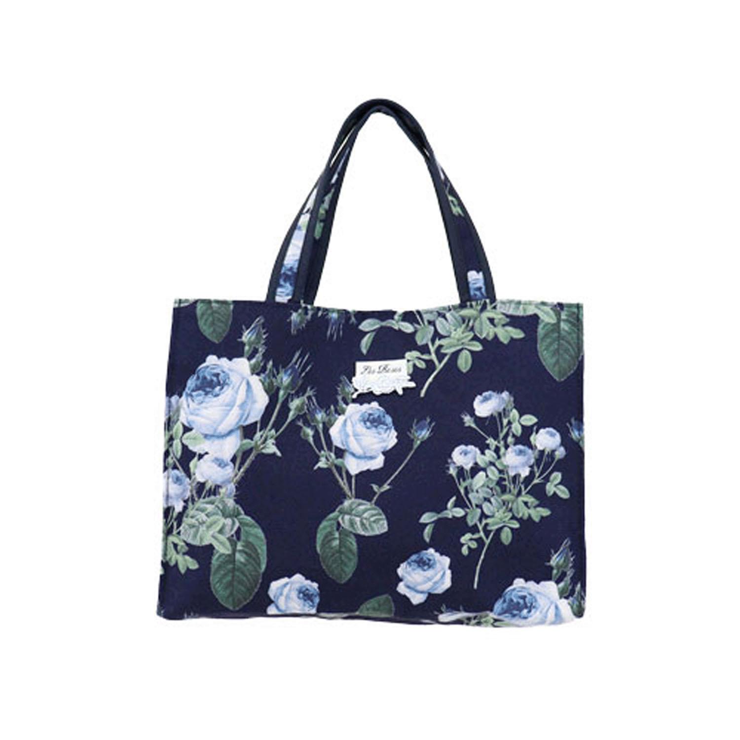 Blue Rose Mini Tote Bag