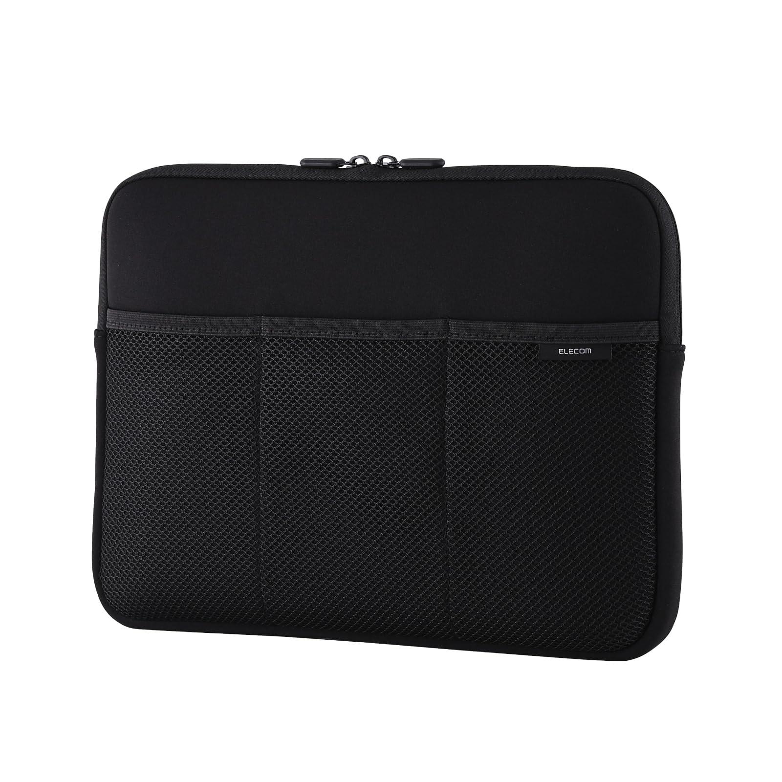 ELECOM Inner Bag for 13.3-inch Notebook PC Protects Against Scratches and Dirt 3-Pocket BM-IB3PT13BK