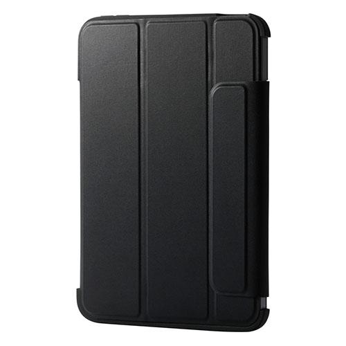 ELECOM iPad mini (A17 Pro) Flip Case Slim Lightweight Color Edge Clear Back Black TB-A25SWVFCBK