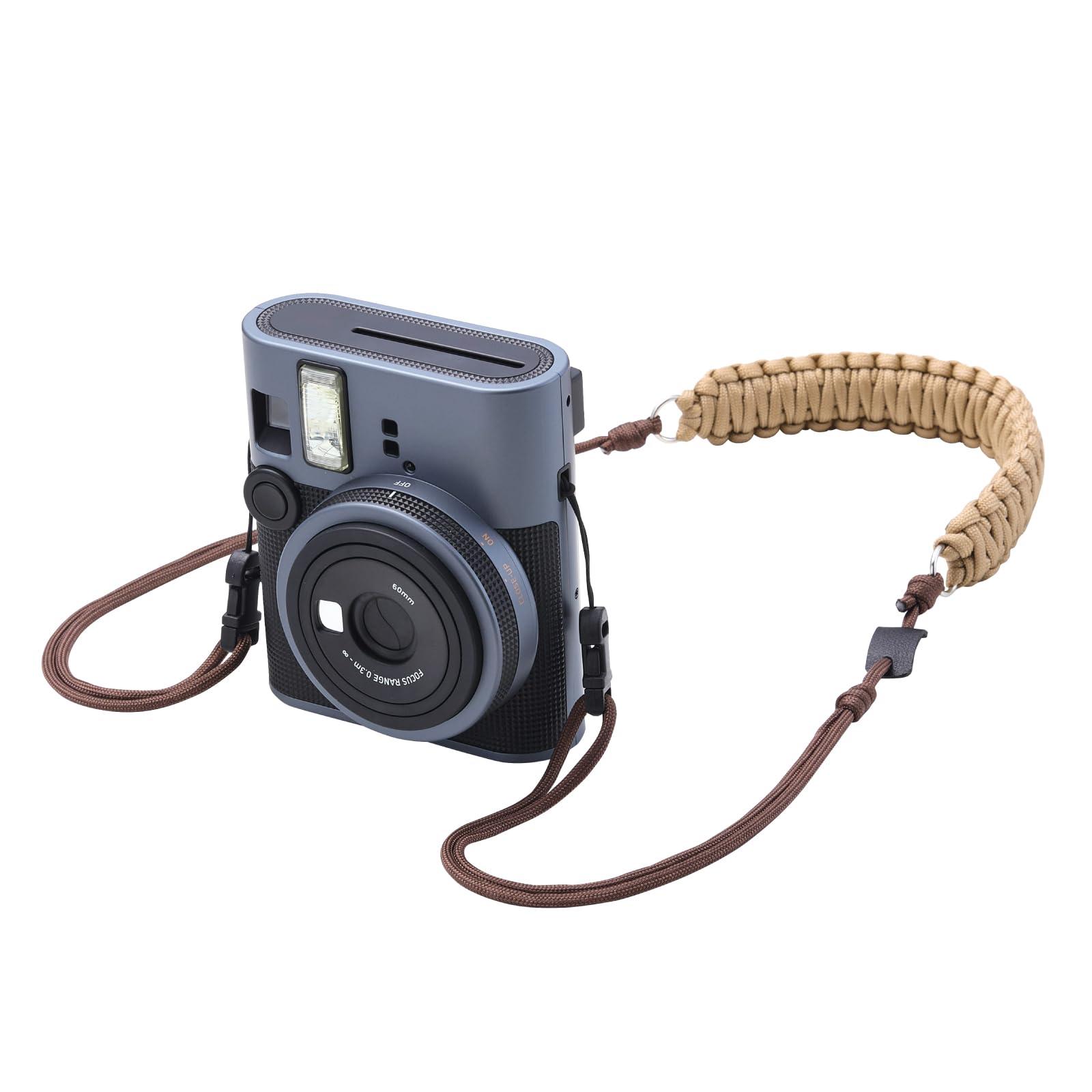 ELECOM Neck Strap/Rope Braid for instax mini Series Brown IC-STSDKNBR