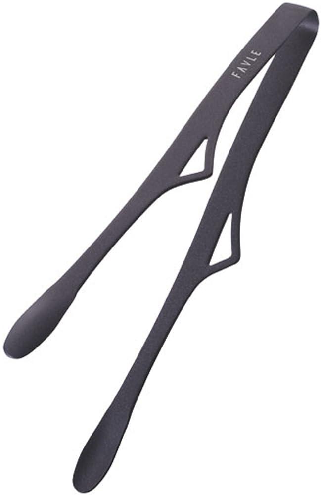 Tanabe Hardware FAVLE Smart Tongs Vegetable BOX Type Black TK-3546