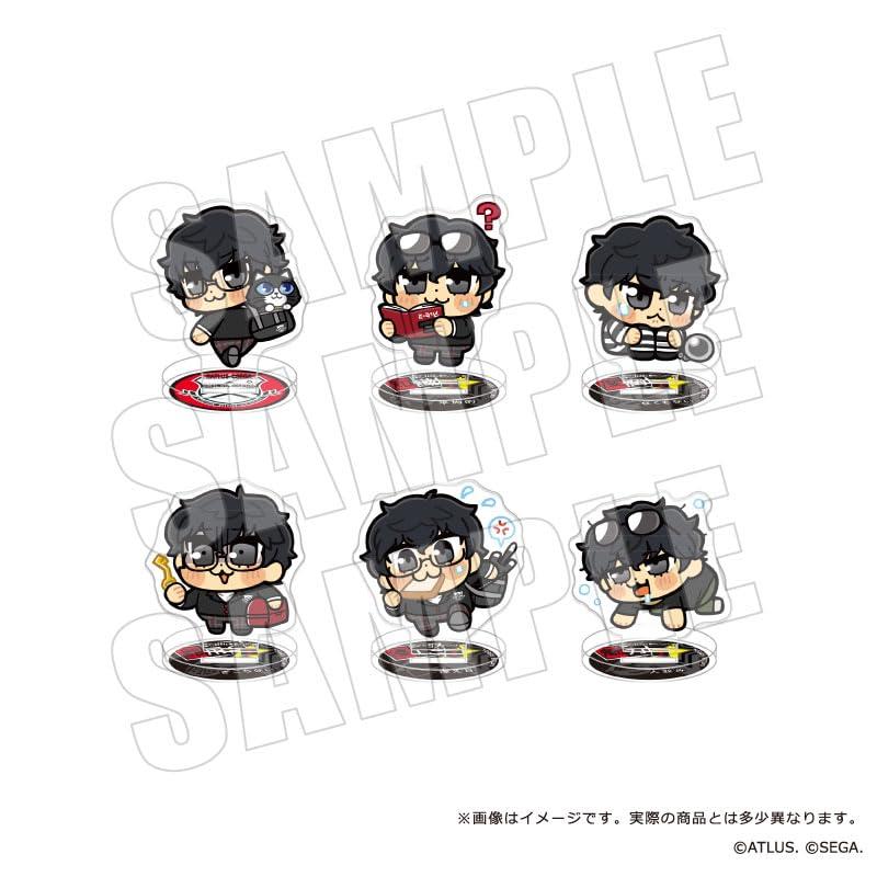 Persona 5 The Royal Protagonist × Bukubuku Small Acrylic Stand Vol.1 1 BOX (6 pieces)