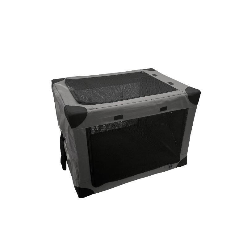Dial-Style Compact Crate One-Touch Woof! M Gray
